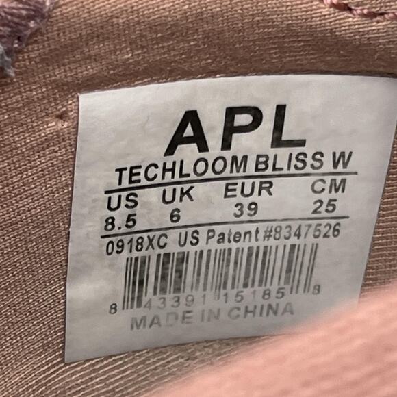 APL TechLoom Bliss Shoes Womens Size 8.5 Pink Slip On Athletic Running Sneakers - Picture 8 of 8